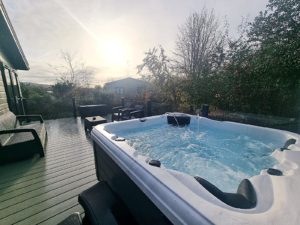 Parlick Lodge – Hot Tub added to Fell View 4 lodge